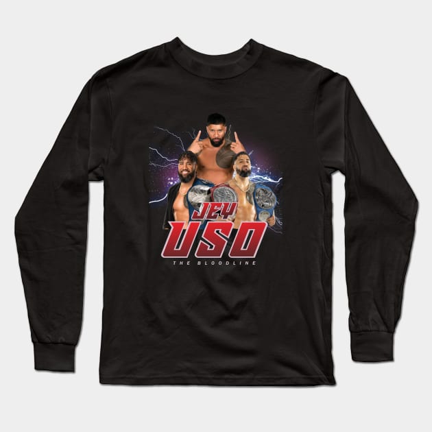 JEY USO Long Sleeve T-Shirt by dawnttee